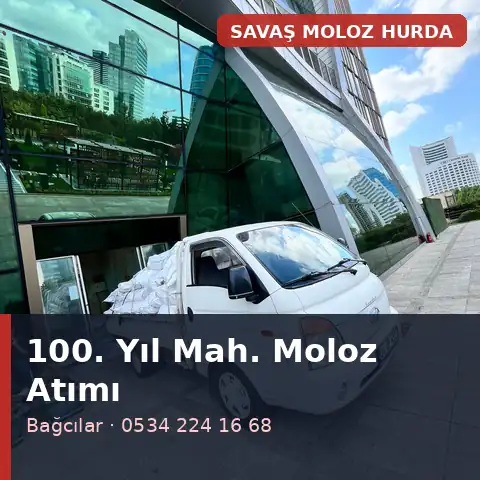 100. Yıl Mahallesi (Bağcılar) moloz atımı - Savaş Moloz Hurda