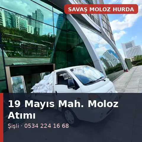 19 Mayıs Mahallesi (Şişli) moloz atımı - Savaş Moloz Hurda