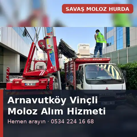 Arnavutköy vinçli moloz alım hizmeti - Savaş Moloz Hurda