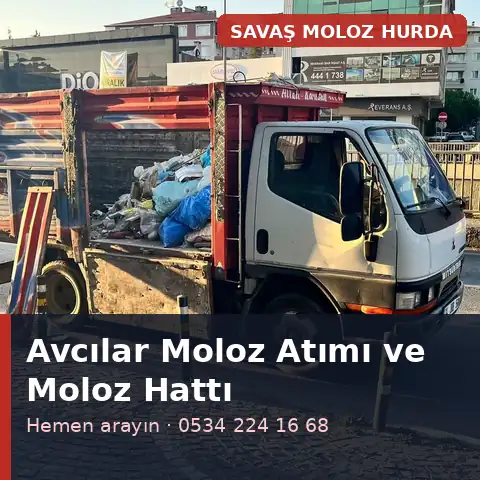 Avcılar moloz atımı ve moloz hattı - Savaş Moloz Hurda