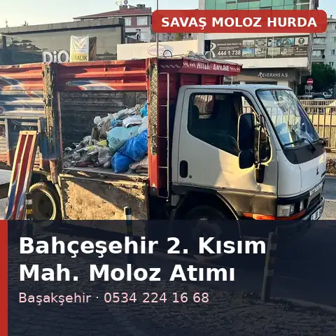 Bahçeşehir 2. Kısım (Başakşehir) moloz atımı - Savaş Moloz Hurda
