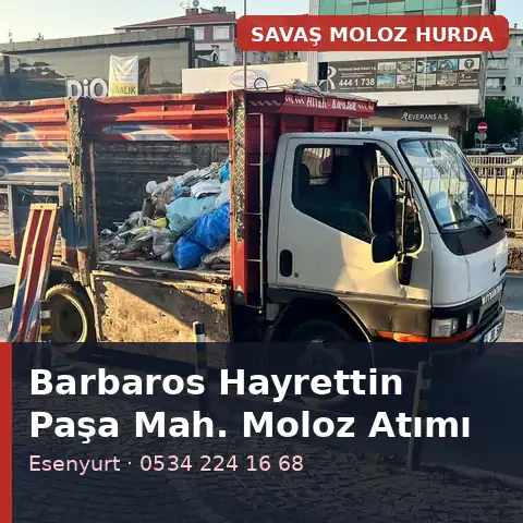 Barbaros Hayrettin Paşa Mahallesi (Esenyurt) moloz atımı - Savaş Moloz Hurda