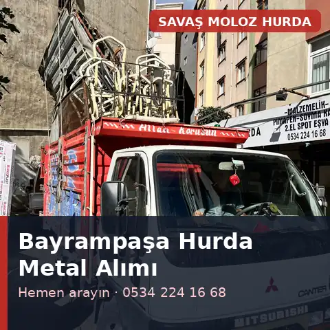 Bayrampaşa hurda metal alımı - Savaş Moloz Hurda