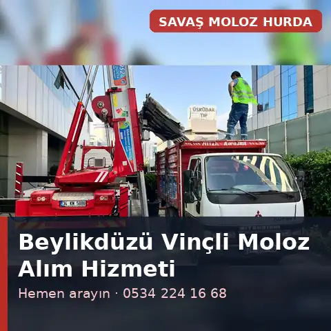 Beylikdüzü vinçli moloz alım hizmeti - Savaş Moloz Hurda