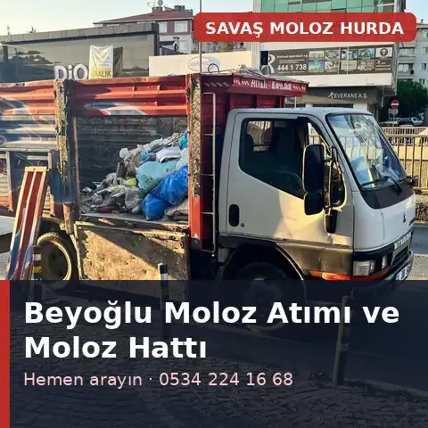 Beyoğlu moloz atımı ve moloz hattı - Savaş Moloz Hurda