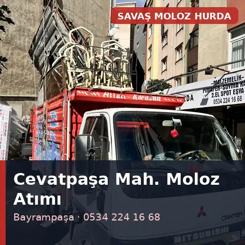 Cevatpaşa Mahallesi (Bayrampaşa) hurda alımı - Savaş Moloz Hurda