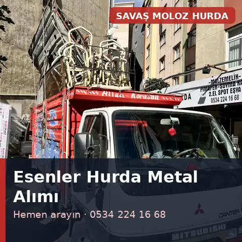 Esenler hurda metal alımı - Savaş Moloz Hurda