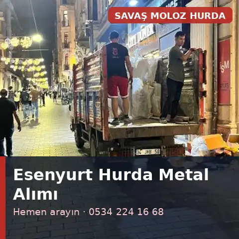 Esenyurt hurda metal alımı - Savaş Moloz Hurda