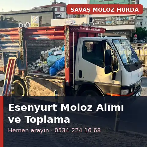 Esenyurt moloz alımı ve toplama - Savaş Moloz Hurda