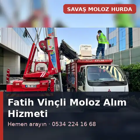 Fatih vinçli moloz alım hizmeti - Savaş Moloz Hurda