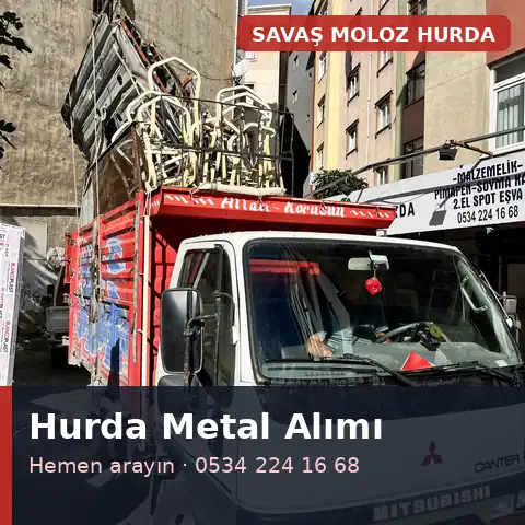 Hurda Metal Alımı: Demir, Bakır, Alüminyum, Sarı ve Kablo - Savaş Moloz Hurda