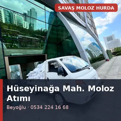 Hüseyinağa Mahallesi (Beyoğlu) moloz atımı - Savaş Moloz Hurda