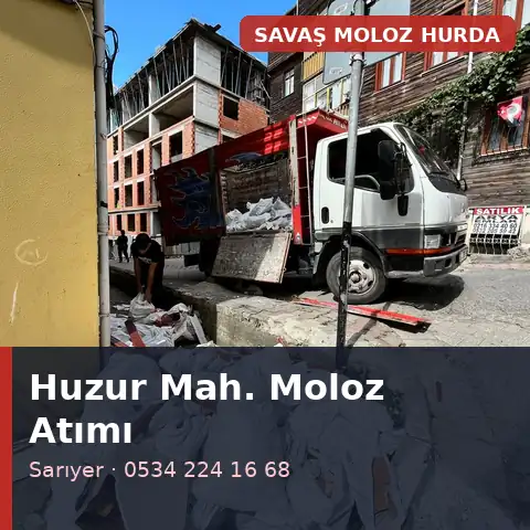 Huzur Mahallesi (Sarıyer) tadilat sonrası temizlik - Savaş Moloz Hurda
