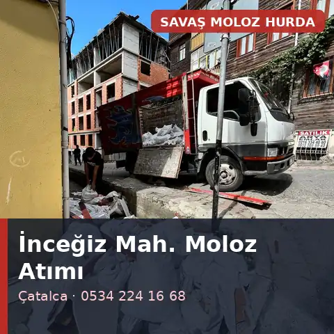 İnceğiz Mahallesi (Çatalca) tadilat sonrası temizlik - Savaş Moloz Hurda