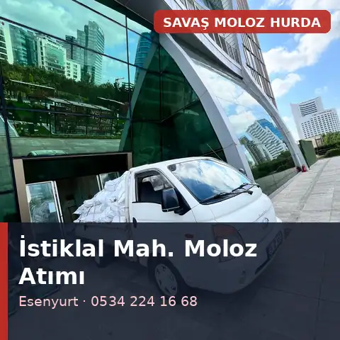 İstiklal Mahallesi (Esenyurt) moloz atımı - Savaş Moloz Hurda
