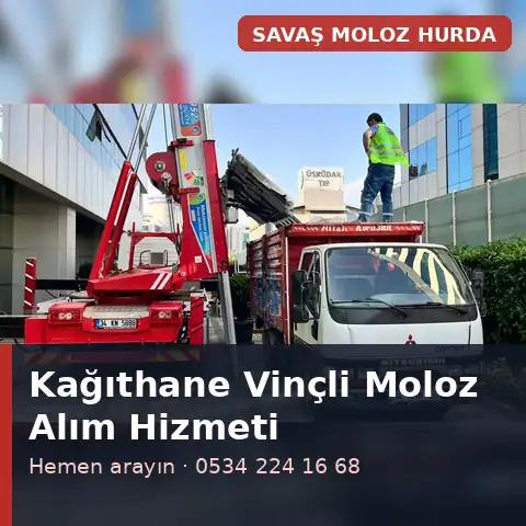 Kağıthane vinçli moloz alım hizmeti - Savaş Moloz Hurda
