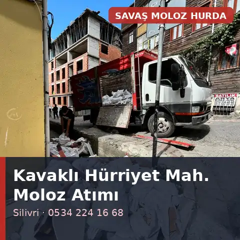 Kavaklı Hürriyet Mahallesi (Silivri) tadilat sonrası temizlik - Savaş Moloz Hurda