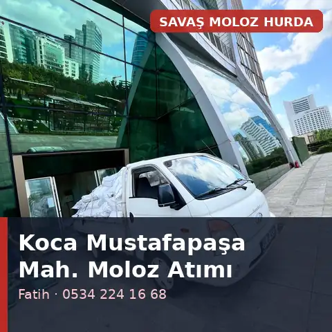 Koca Mustafapaşa Mahallesi (Fatih) moloz atımı - Savaş Moloz Hurda