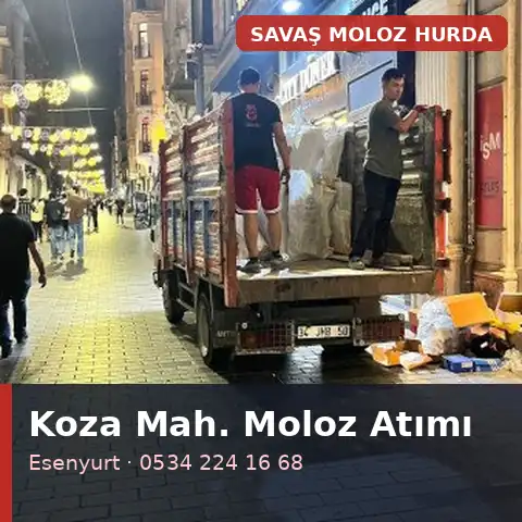 Koza Mahallesi (Esenyurt) hurda alımı - Savaş Moloz Hurda