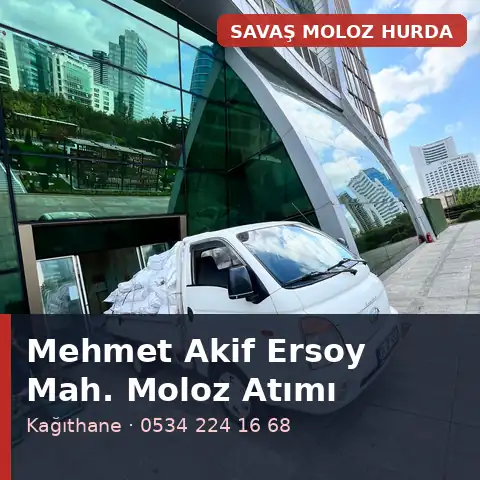 Mehmet Akif Ersoy Mahallesi (Kağıthane) moloz atımı - Savaş Moloz Hurda