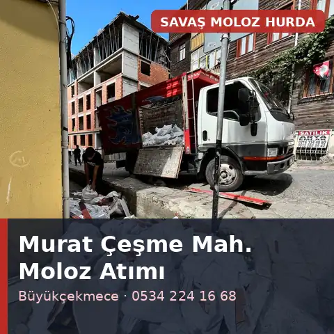 Murat Çeşme Mahallesi (Büyükçekmece) moloz alımı - Savaş Moloz Hurda