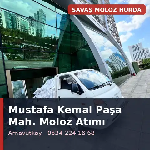 Mustafa Kemal Paşa Mahallesi (Arnavutköy) moloz atımı - Savaş Moloz Hurda