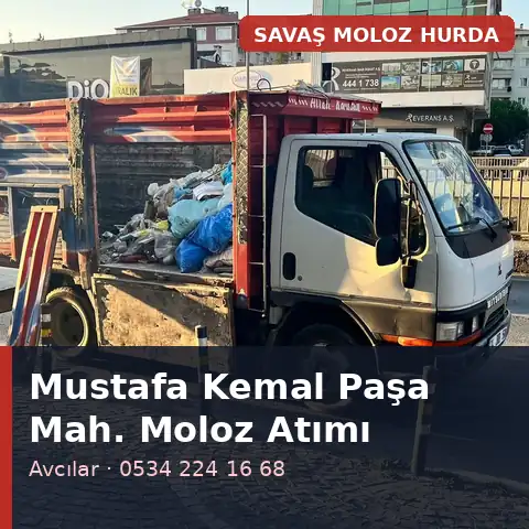 Mustafa Kemal Paşa Mahallesi (Avcılar) moloz atımı - Savaş Moloz Hurda