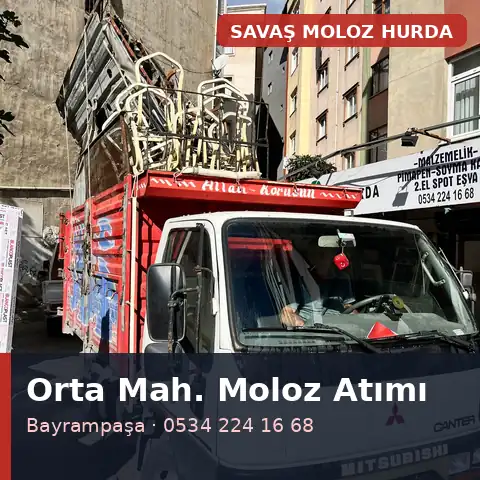 Orta Mahallesi (Bayrampaşa) hurda alımı - Savaş Moloz Hurda