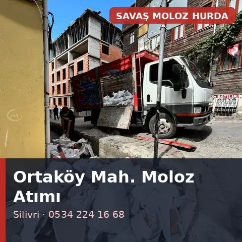 Ortaköy Mahallesi (Silivri) tadilat sonrası temizlik - Savaş Moloz Hurda
