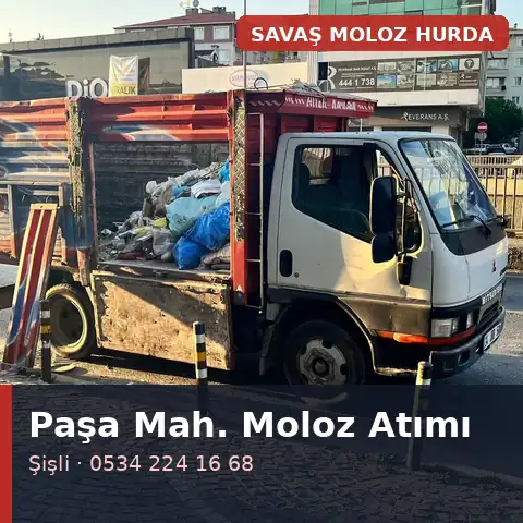 Paşa Mahallesi (Şişli) moloz atımı - Savaş Moloz Hurda