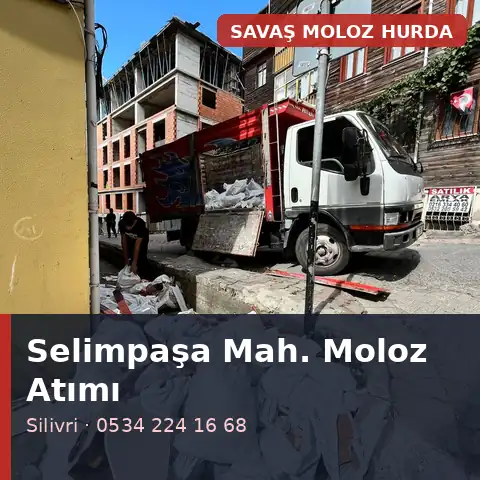 Selimpaşa Mahallesi (Silivri) tadilat sonrası temizlik - Savaş Moloz Hurda