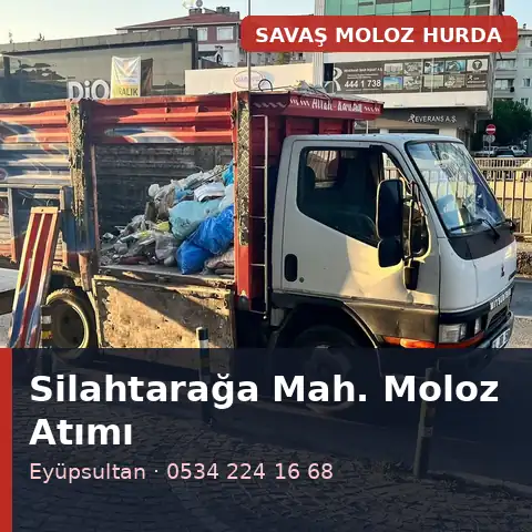Silahtarağa Mahallesi (Eyüpsultan) moloz atımı - Savaş Moloz Hurda