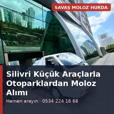 Silivri küçük araçlarla otoparklardan moloz alımı - Savaş Moloz Hurda