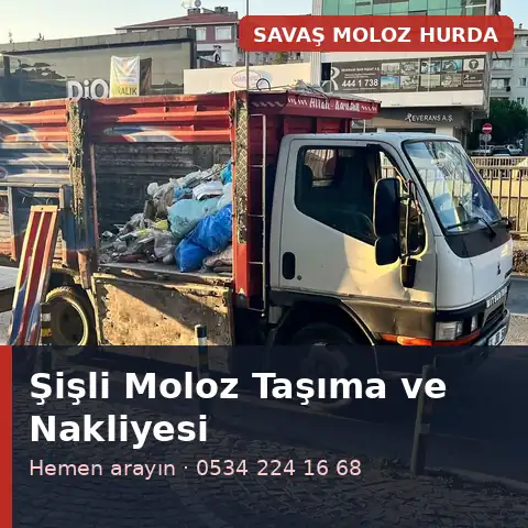 Şişli moloz taşıma ve nakliyesi - Savaş Moloz Hurda