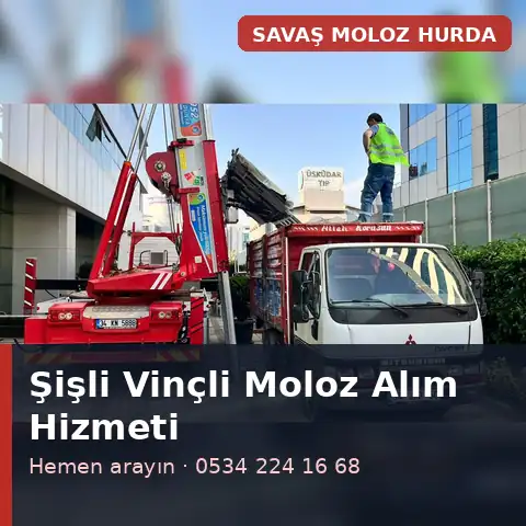 Şişli vinçli moloz alım hizmeti - Savaş Moloz Hurda