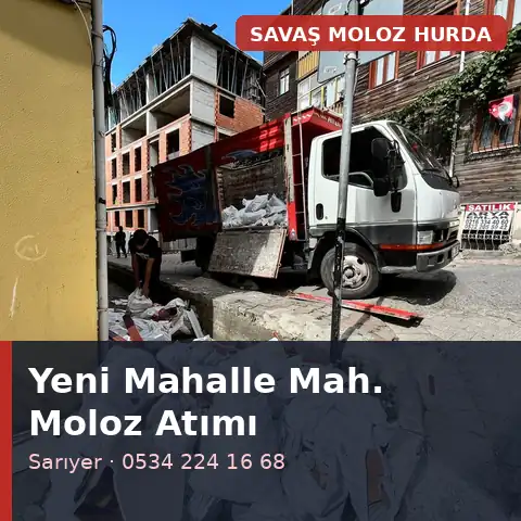 Yeni Mahalle Mahallesi (Sarıyer) tadilat sonrası temizlik - Savaş Moloz Hurda