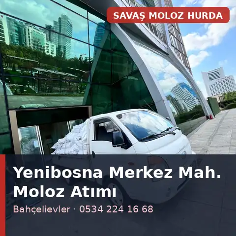 Yenibosna Merkez Mahallesi (Bahçelievler) moloz atımı - Savaş Moloz Hurda