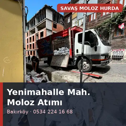Yenimahalle Mahallesi (Bakırköy) tadilat sonrası temizlik - Savaş Moloz Hurda