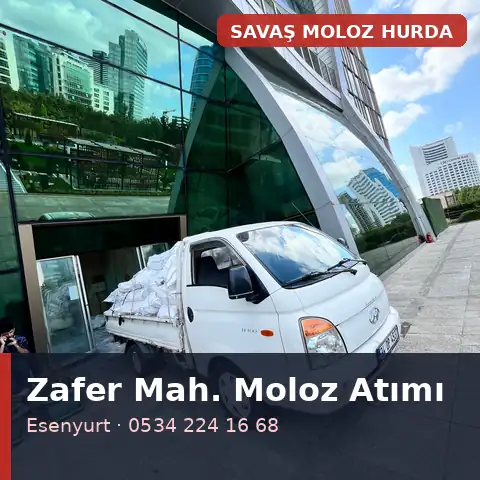 Zafer Mahallesi (Esenyurt) moloz atımı - Savaş Moloz Hurda