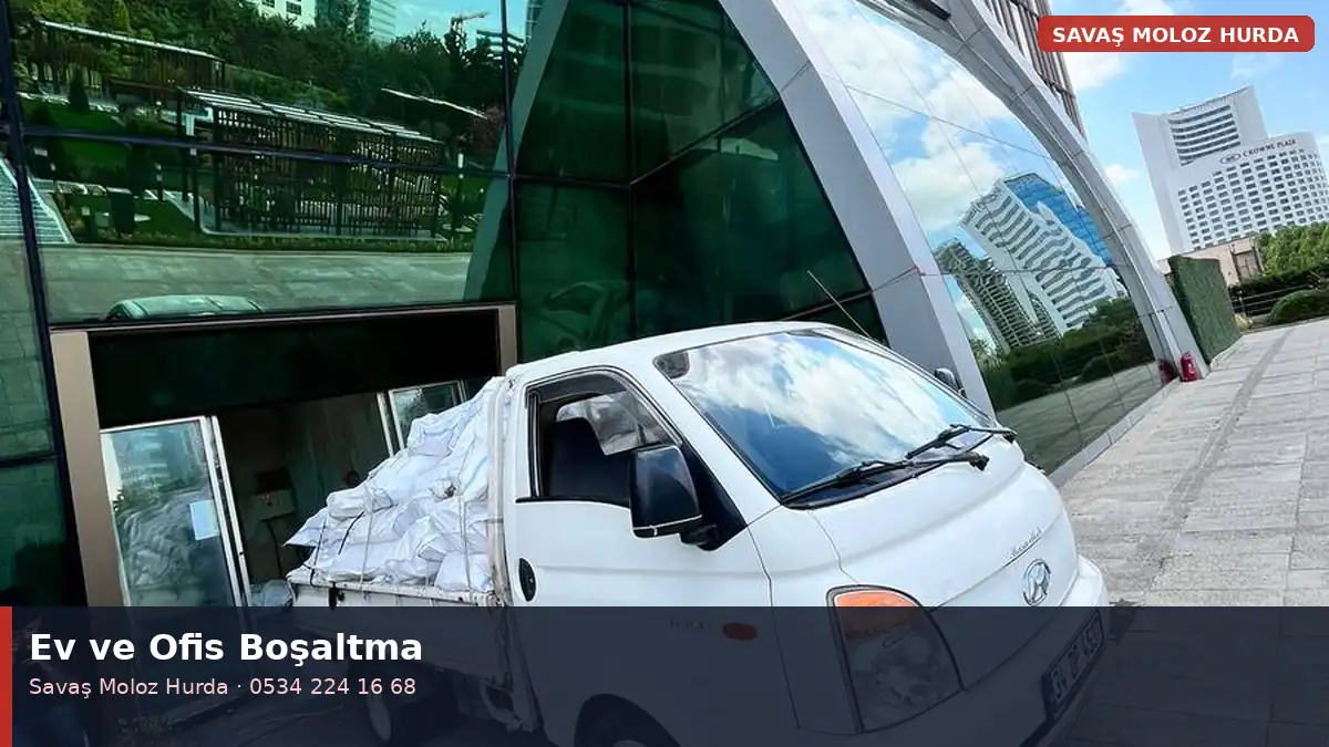 Ev ve Ofis Boşaltma: Eski Eşya, Moloz ve Hurda Birlikte Nasıl Çıkarılır?