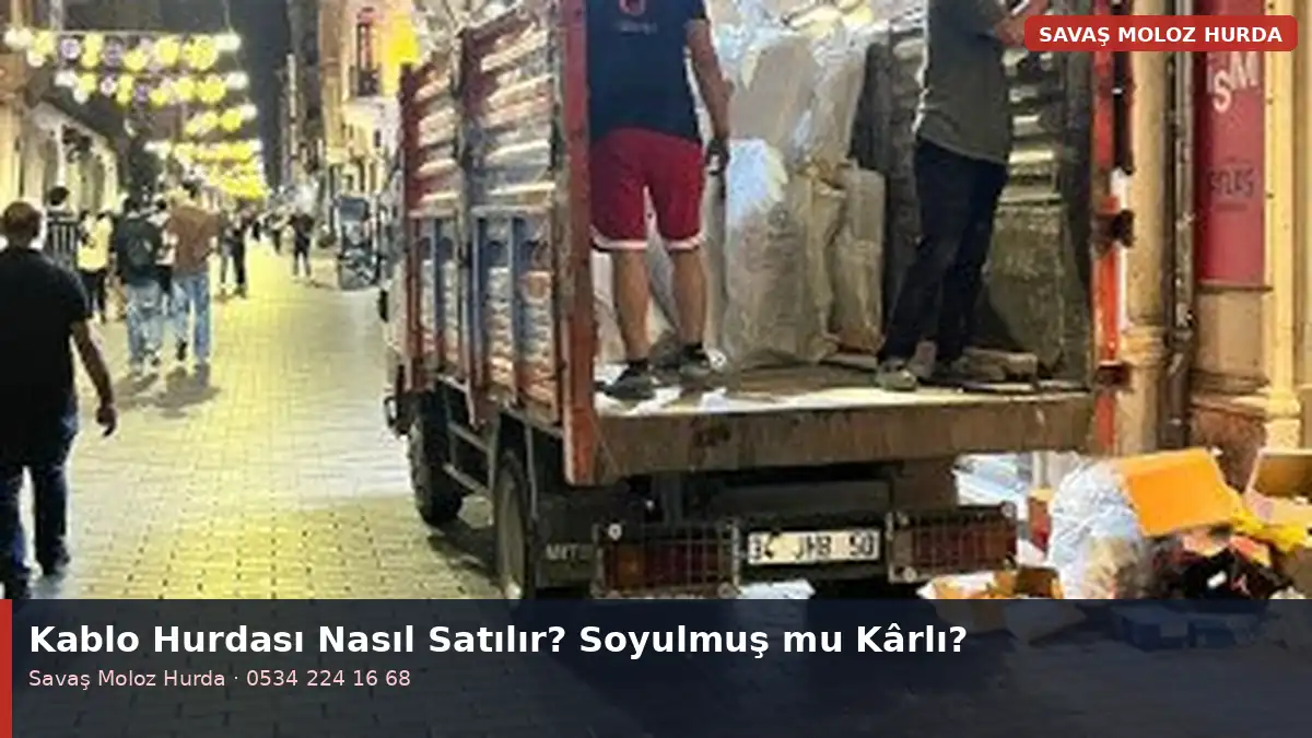 Kablo Hurdası Nasıl Satılır? Soyulmuş mu, Soyulmamış mı Daha Kârlı?